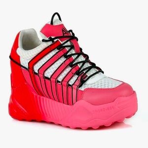 Anthony Wang Pink Durian Sneaker Wedge